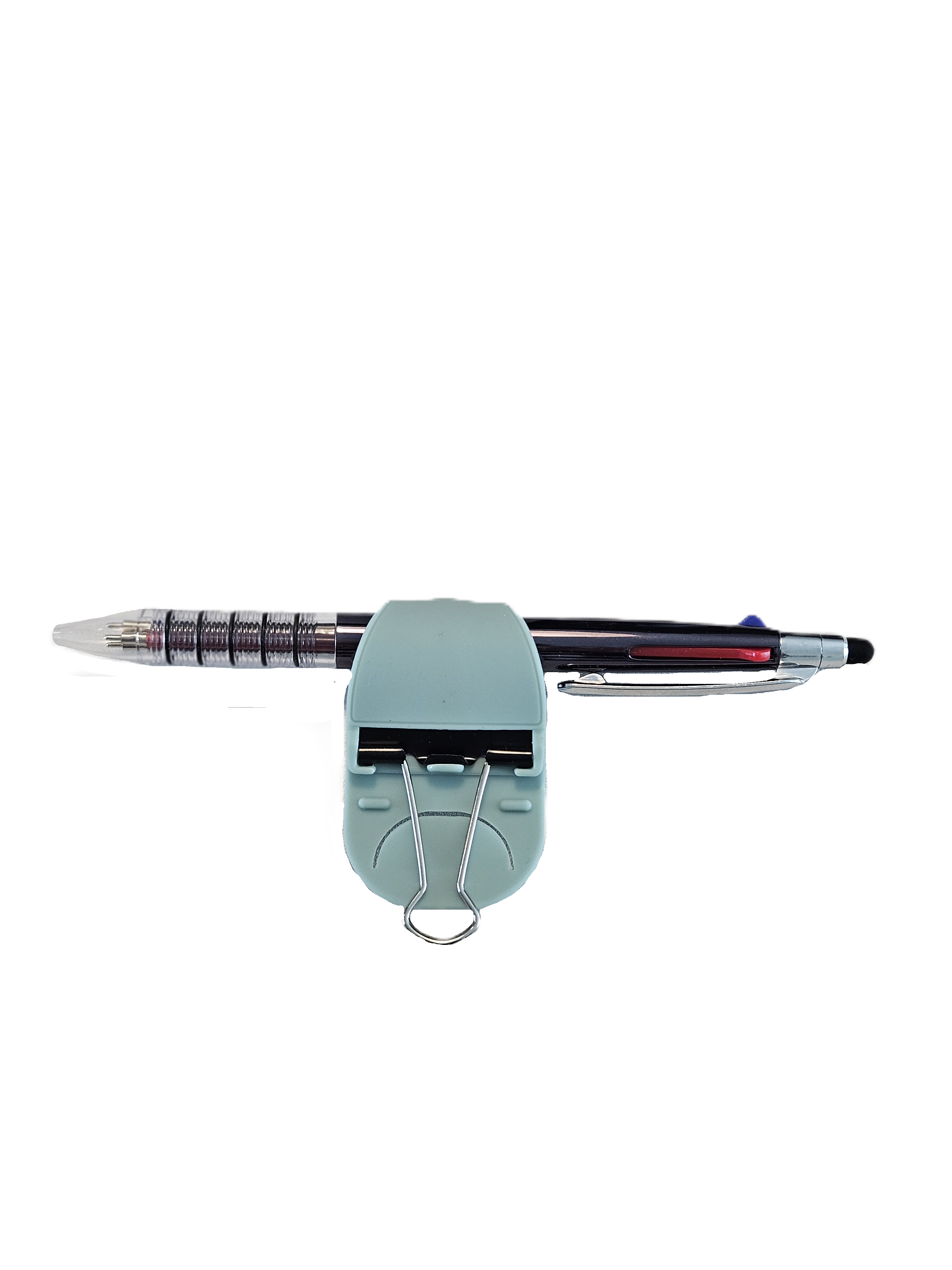 더블 클립 펜루프 로고형