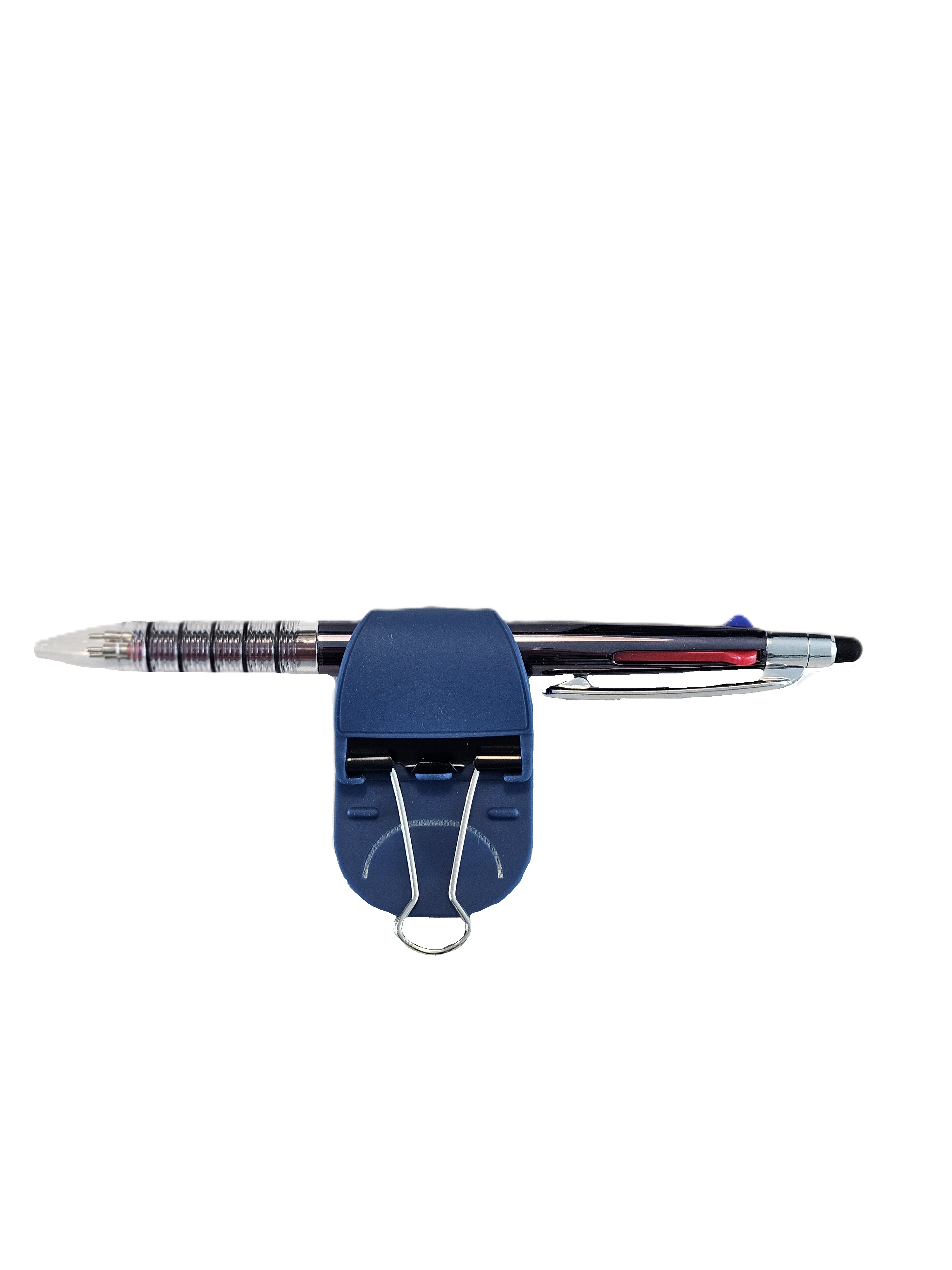 더블 클립 펜루프 로고형